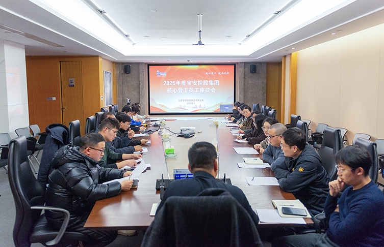 凝心聚力 破局創(chuàng)新——江蘇寶安控股集團(tuán)召開(kāi)2025年度核心骨干員工座談會(huì)